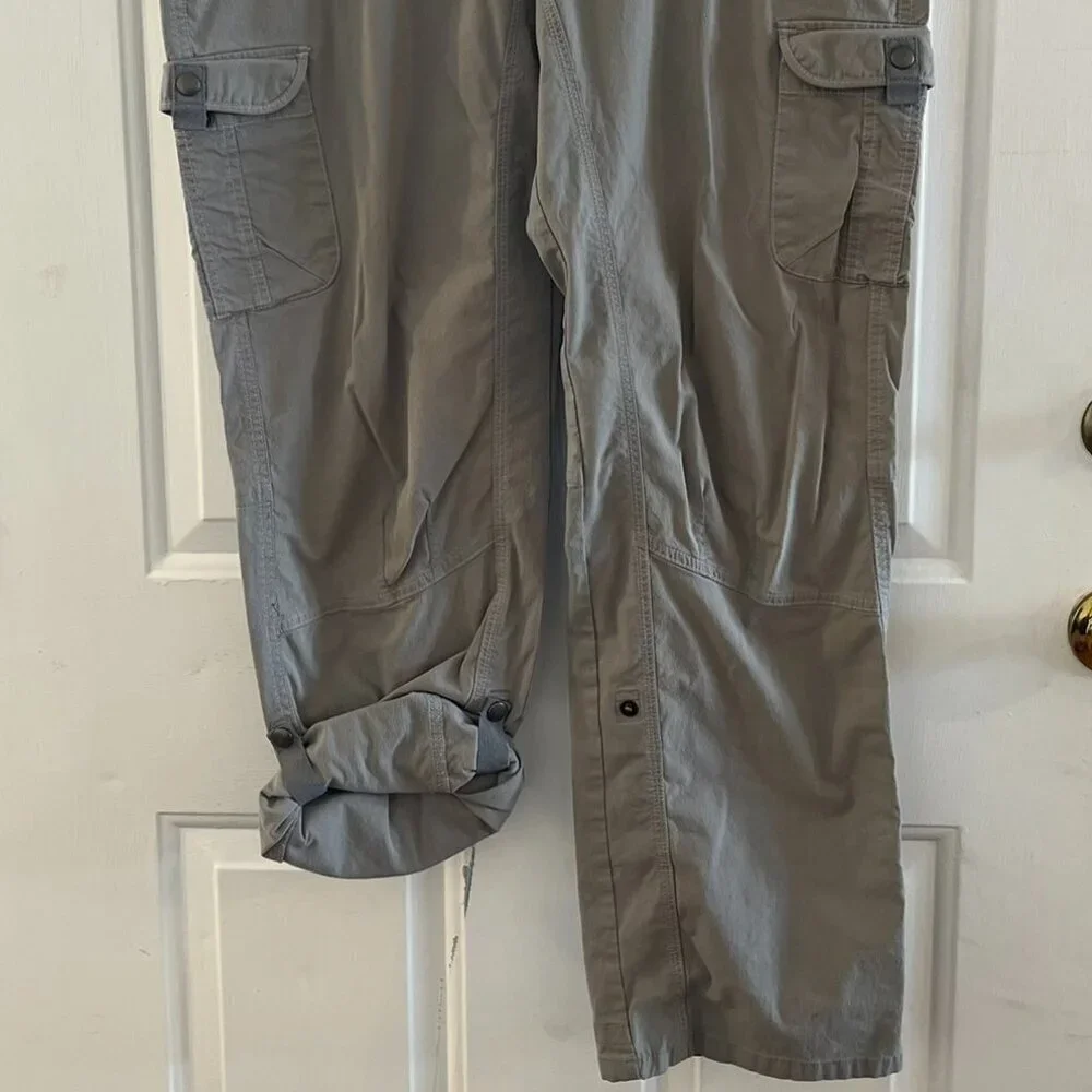 Kuhl Woman's Splash Khaki Convertible Outdoor Trail Roll-Up Pants Sz 14Reg - Picture 3 of 7